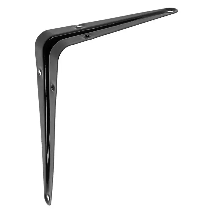 Кронштейн ТУНДРА, 150×125×0.8 мм, черный Кронштейн ТУНДРА, 150×125×0.8 мм, черный