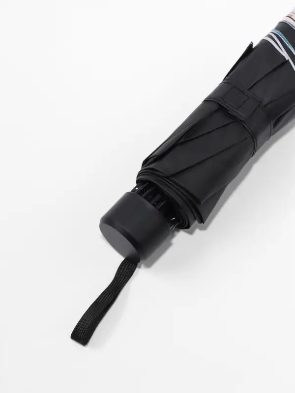 Зонт механический &laquo;Вдохновение&raquo;, эпонж, 4 сложения, 8 спиц, R=48/55 см, d=96 см, МИКС