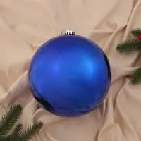 Ёлочный шар &laquo;Гигант классика&raquo;, новогодний, d=20 см синий