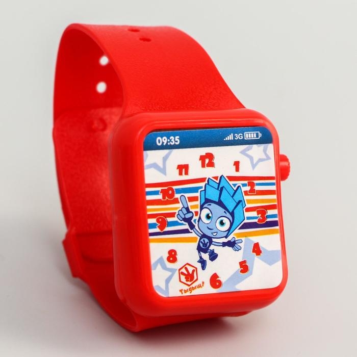 Часы музыкальные «Фиксики: Фикси-часики», звук, работает от батареек Часы музыкальные «Фиксики: Фикси-часики», звук, работает от батареек