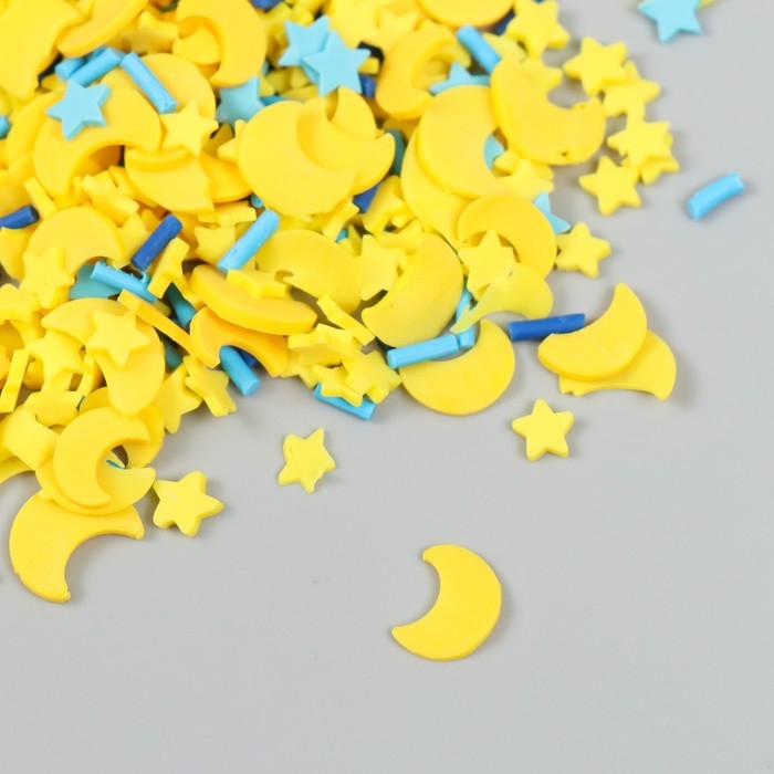 Декор для творчества PVC Декор для творчества PVC "Ночное небо. Ассорти" набор 20 гр