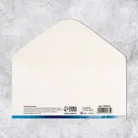 Конверт для денег «С днем свадьбы», 16.5×8 см