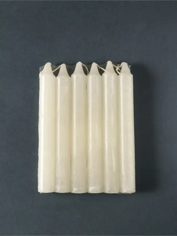 Набор свечей хозяйственных 6 шт., 50 г, 17 см, 7-8 ч