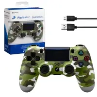 Джойстик PS4 DualShock беспроводной A камуфляж (logo)