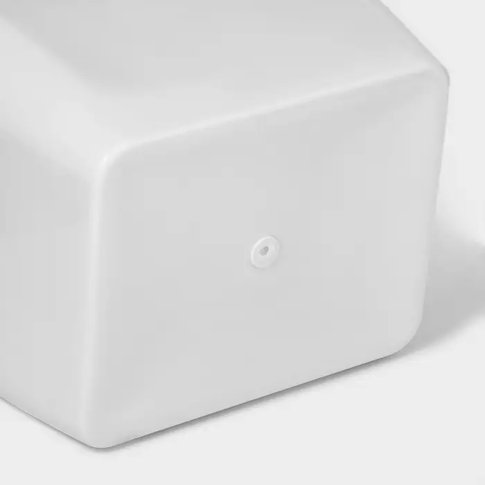 Ведро для мусора сенсорное Доляна, 12 л, белое