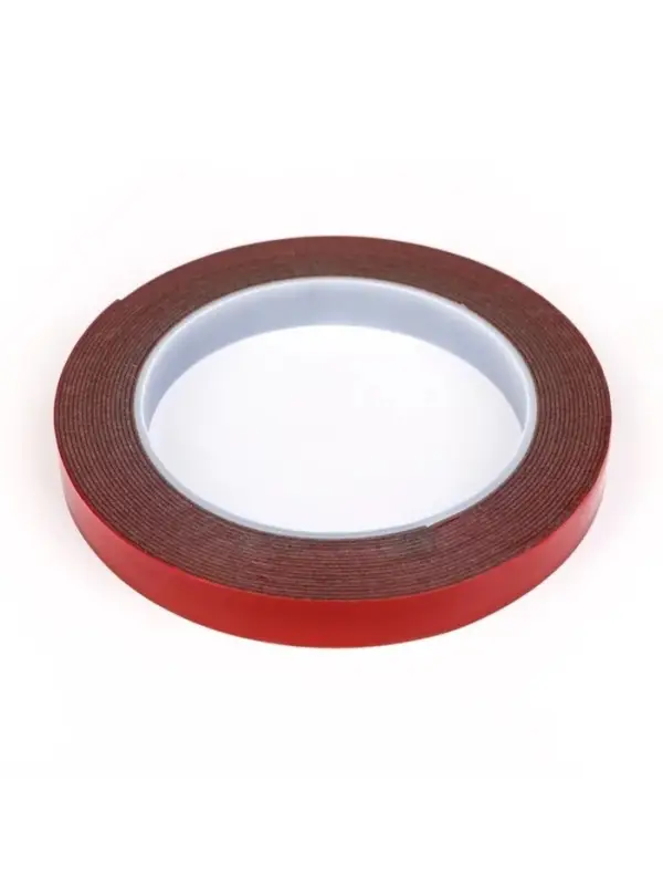 Клейкая лента TORSO, двусторонняя, усиленная, 12 мм &times; 5 м