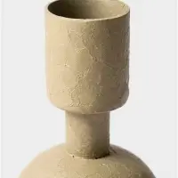 Подсвечник на 1 свечу &laquo;Кипарис&raquo;, с 1 сферой, 7.5&times;7.5&times;11.5 см