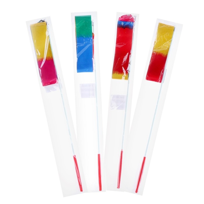 Лента для танцев, длина 4 м, многоцветная Лента для танцев, длина 4 м, многоцветная