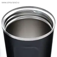 Термокружка Мастер К Original, 500 мл, сохраняет тепло 10 ч, нержавеющая сталь, пластик, чёрная