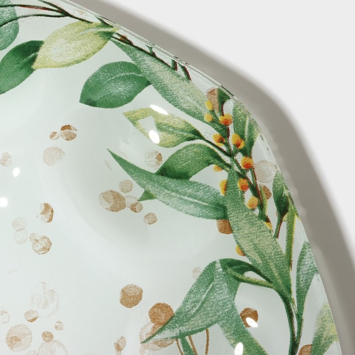 Подставка стеклянная для яиц Доляна «Птичка», 8 ячеек, 22×22 см Подставка стеклянная для яиц Доляна «Птичка», 8 ячеек, 22×22 см