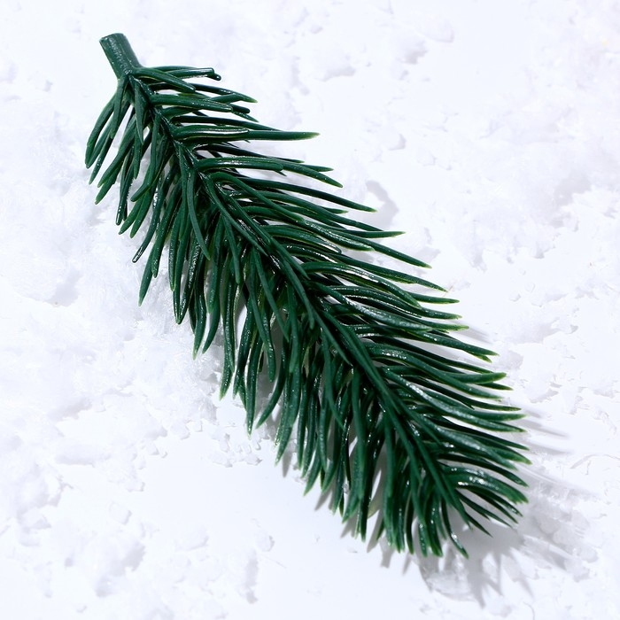 Декор «Ветки ели мини» набор 100 шт., размер 1 шт. — 10 × 3 × 3 см Декор «Ветки ели мини» набор 100 шт., размер 1 шт. — 10 × 3 × 3 см