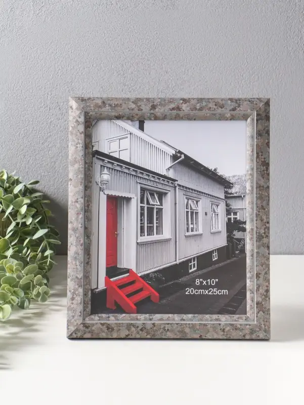 Фоторамка пластик 20х25 см "Марокканская мозаика" оттенки коричневого 29,8х25х2 см