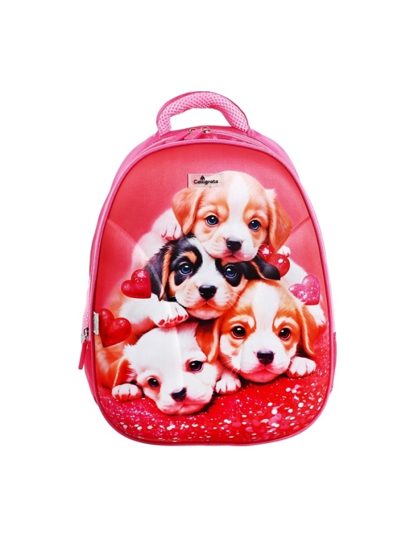 Рюкзак каркасный школьный, 39 х 30 х 14 см, Calligrata  Рюкзак каркасный школьный, 39 х 30 х 14 см, Calligrata "Котята"