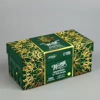 Гирлянда &laquo;Бахрома&raquo; 3&times;0.6 м, IP44, УМС, белая нить, 160 LED, свечение жёлтое, 220 В