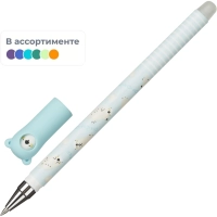 Ручка гелевая M&G Summer Cha Cha Cha стираемая, 0,5мм,син,в асс AKPC5275