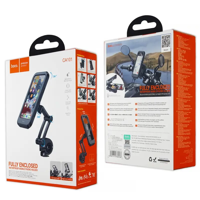 Держатель CA101 на велосипед влагозащищенный HOCO Держатель CA101 на велосипед влагозащищенный HOCO