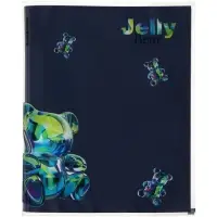 Набор пластиковых обложек для тетрадей ErichKrause Jelly Bear, 212&times;347 мм, 80 мкм, МИКС