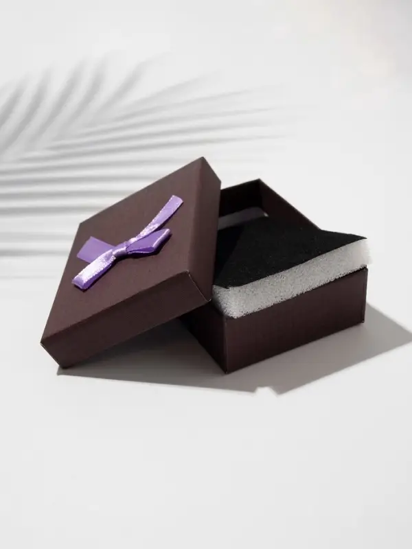 Набор короборчек подарочных 6 шт.  под набор "Клетка" мелкая, 7*9, цвет МИКС (9901836)