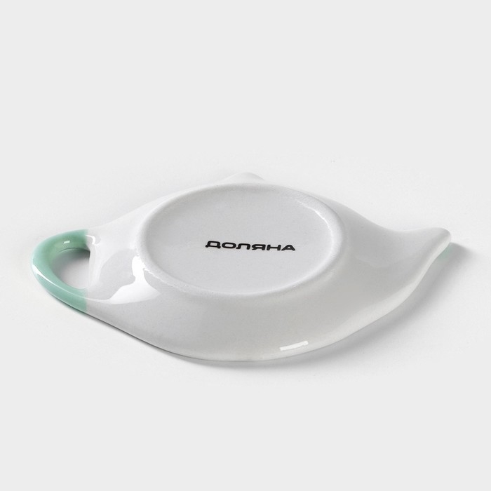 Подставка под чайный пакетик Доляна «Флора и Фауна», 12×9 см Подставка под чайный пакетик Доляна «Флора и Фауна», 12×9 см