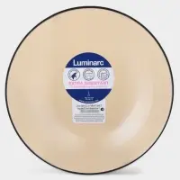 Тарелка глубокая Luminarc Ambiente. Eclipse, d=20.8 см, стекло, коричневая