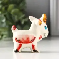 Статуэтка фарфоровая &laquo;Фигурка: Козочка красная&raquo;, 6 см