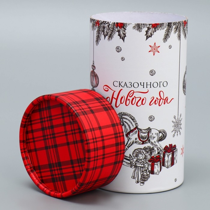 Коробка подарочная «Сказочного Нового года», 8 х 14.5 см, Новый год Коробка подарочная «Сказочного Нового года», 8 х 14.5 см, Новый год
