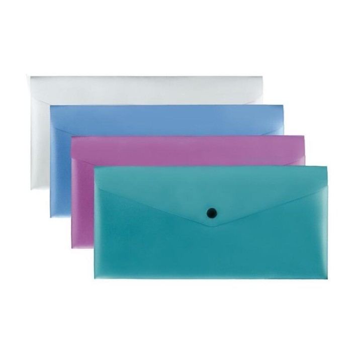 Набор папок-конвертов на кнопке А6, 200 мкм, Calligrata TOP Mistral, непрозрачная, 4 штуки, глянцевая, металлик, МИКС Набор папок-конвертов на кнопке А6, 200 мкм, Calligrata TOP Mistral, непрозрачная, 4 штуки, глянцевая, металлик, МИКС