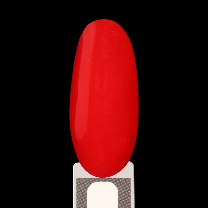 Гель лак для ногтей, &laquo;GLOW IN THE DARK&raquo;, 3-х фазный, 8мл, LED/UV, люминесцентный, цвет алый (46)