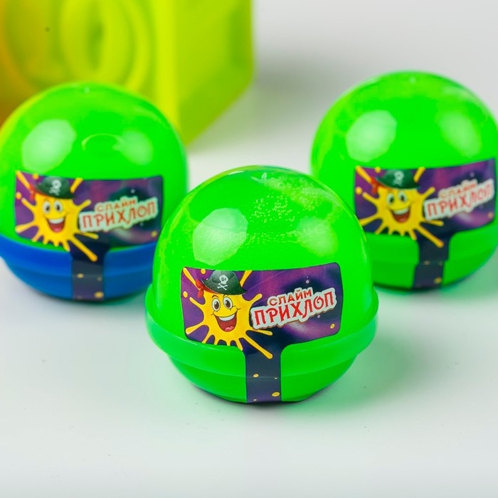 Слайм, лайм, капсула 40 г Слайм, лайм, капсула 40 г