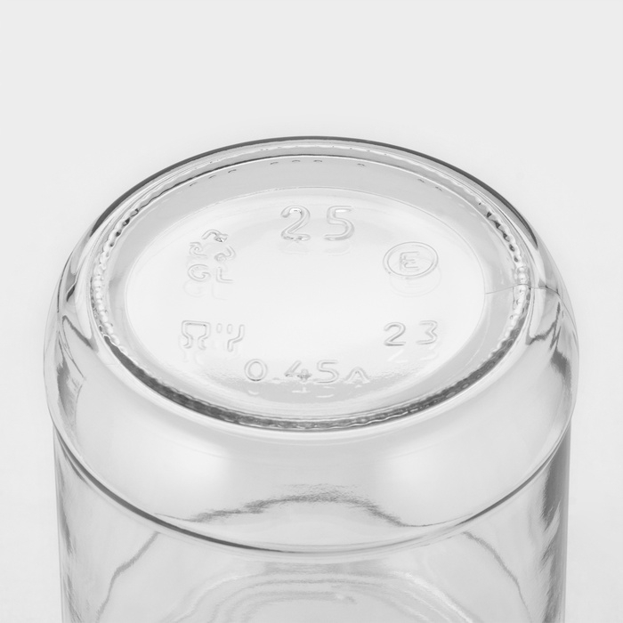 Набор стеклянных банок с серебристой полимерной крышкой, ТО-82 мм, 450 мл, 6 шт. Набор стеклянных банок с серебристой полимерной крышкой, ТО-82 мм, 450 мл, 6 шт.