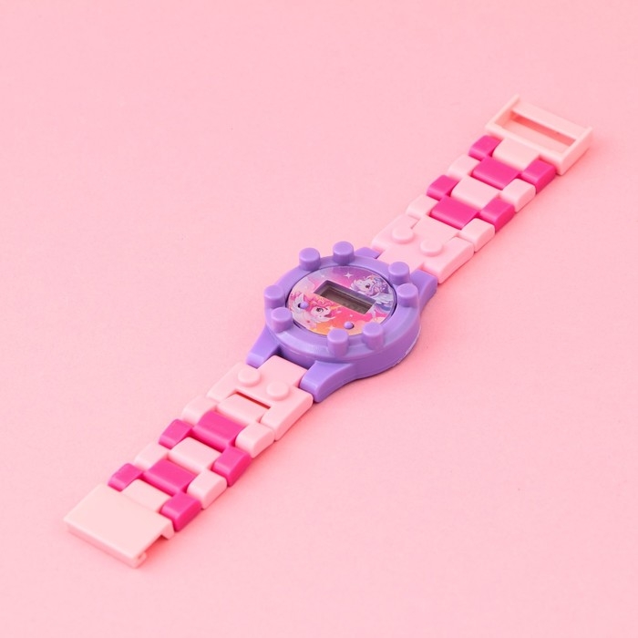 Часы наручные электронные «Ты прекрасна», с ремешком-конструктором