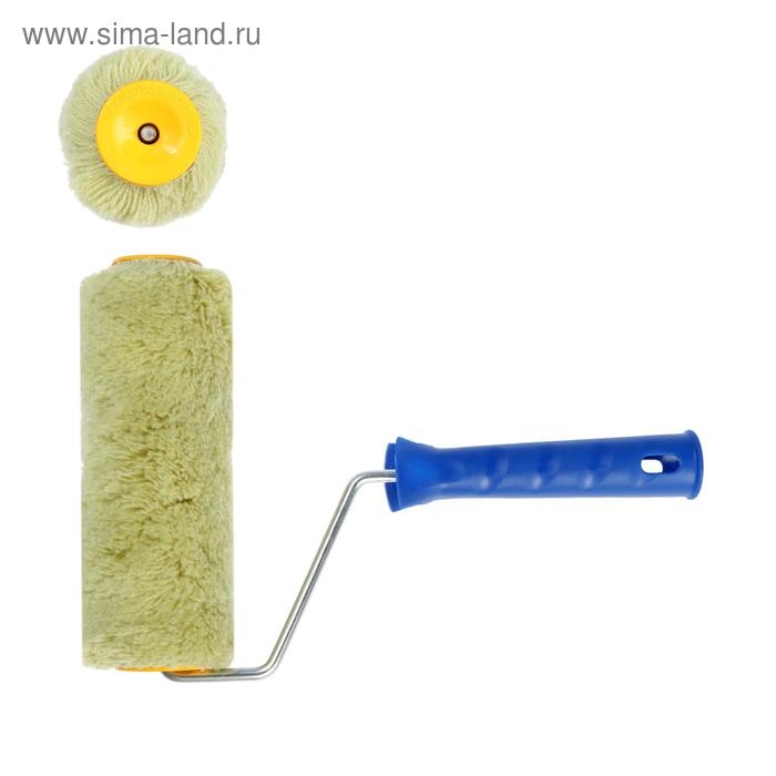 Валик ТУНДРА, полиакрил, 180 мм, рукоятка d=6 мм, D=42 мм, ворс 18 мм Валик ТУНДРА, полиакрил, 180 мм, рукоятка d=6 мм, D=42 мм, ворс 18 мм
