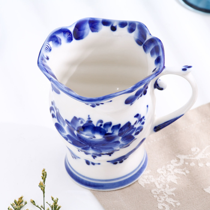 Кружка &laquo;Галактика&raquo;, H=11,5 см, , V0,42л, гжель