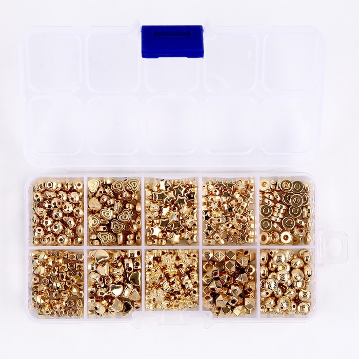 Набор для создания украшений «Роскошные бусины», набор 500 шт., 10 видов бусин Набор для создания украшений «Роскошные бусины», набор 500 шт., 10 видов бусин