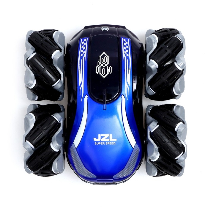 Перевёртыш радиоуправляемый STUNT ELF, работает от аккумулятора, цвет синий Перевёртыш радиоуправляемый STUNT ELF, работает от аккумулятора, цвет синий