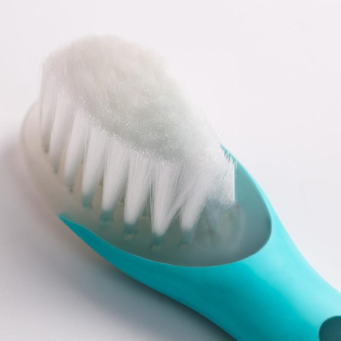 Набор для ухода за волосами «Мишка Принц», расческа и щетка, цвет бирюзовый Набор для ухода за волосами «Мишка Принц», расческа и щетка, цвет бирюзовый