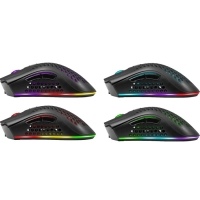 Мышь Defender Warlock GM-709L,беспровод,оптическая,RGB,2400 dpi,400 мАч,8 кнопок,USB,черная