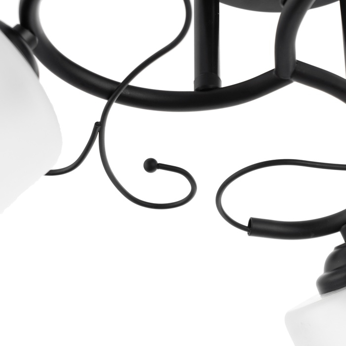 Люстра Люстра "Марти" 3хЕ27 40Вт черный 48х48х26 см