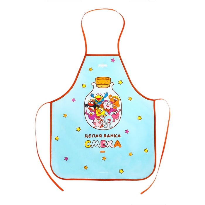 Фартук для труда 535 х 445 мм, Hatber Смешарики зелёный NFn_37147 Фартук для труда 535 х 445 мм, Hatber Смешарики зелёный NFn_37147