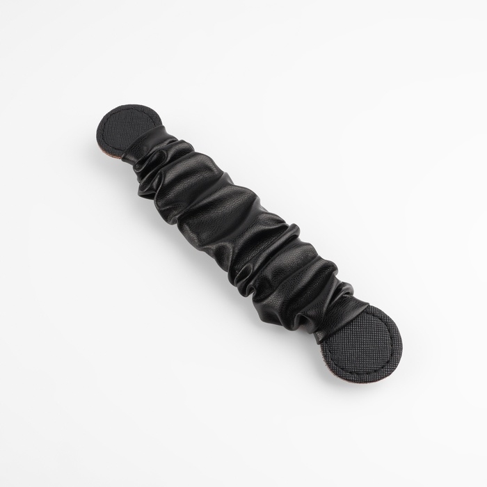 Ручка для сумки, пришивная, 18 × 3,5 см, цвет чёрный Ручка для сумки, пришивная, 18 × 3,5 см, цвет чёрный