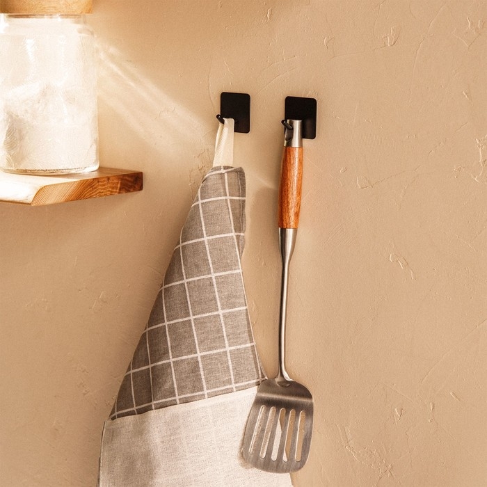 Лопатка перфорированная из нержавеющей стали SL Home, «Рустик», 39,5×8 см, цвет серебряный Лопатка перфорированная из нержавеющей стали SL Home, «Рустик», 39,5×8 см, цвет серебряный