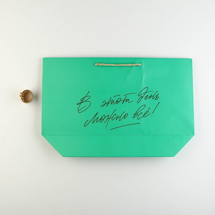 Пакет подарочный, упаковка, «Можно всё», 30 х 27.5 х 12 см Пакет подарочный, упаковка, «Можно всё», 30 х 27.5 х 12 см