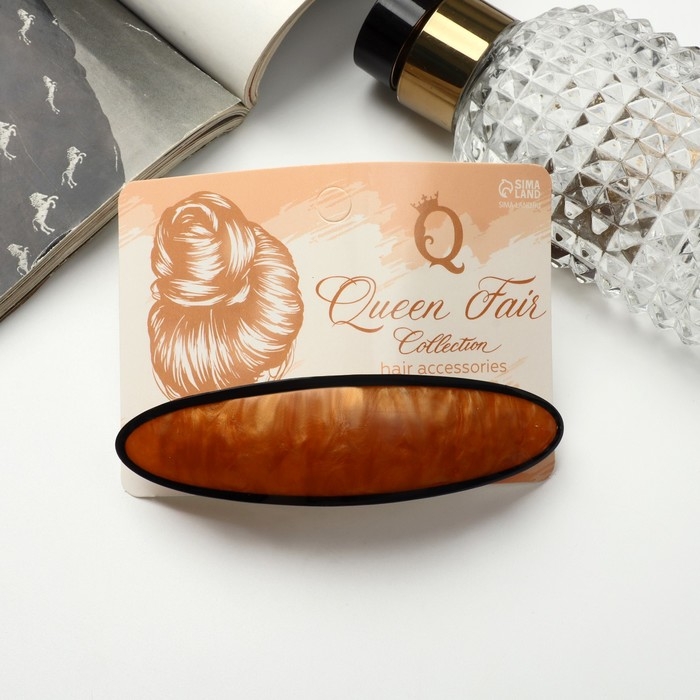 Заколка-автомат для волос Заколка-автомат для волос "Авиор" блеск, 9 см, микс