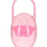 Соска-пустышка прикол силиконовая, от 0 мес., в контейнере, M&B