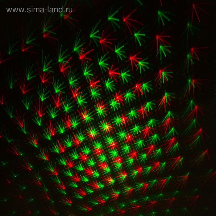 Световой прибор «Точки», Е27, свечение красное/зелёное