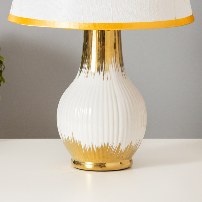 Настольная лампа 16688/1 E27 40Вт золото 29х29х50 см RISALUX