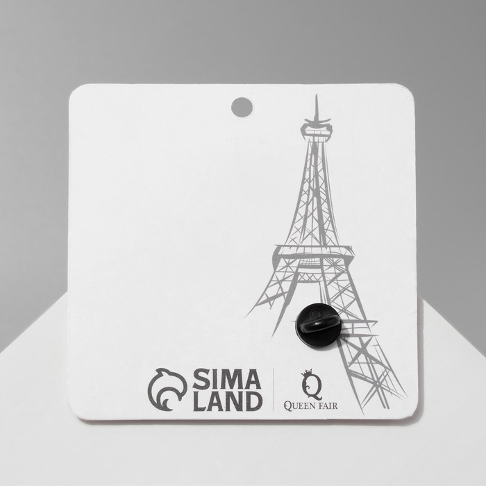 Значок Значок "Лягушка" фотограф, цвет зелёный в чёрном металле