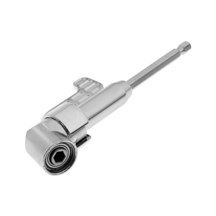 Адаптер угловой для дрели ТУНДРА, удлиненный, для работы в труднодоступоных местах Адаптер угловой для дрели ТУНДРА, удлиненный, для работы в труднодоступоных местах