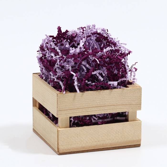 Наполнитель бумажный «Баклажан», фиолетовый и сиреневый, 50 г Наполнитель бумажный «Баклажан», фиолетовый и сиреневый, 50 г