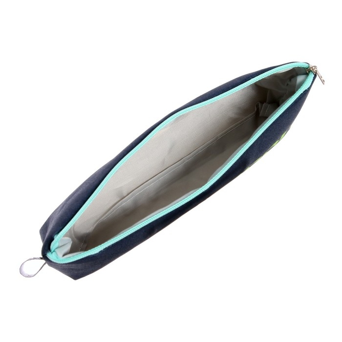 Пенал мягкий 1 отделение, 80 х 195 х 30 мм, объёмный, Пенал мягкий 1 отделение, 80 х 195 х 30 мм, объёмный, "Хорошее настроение"